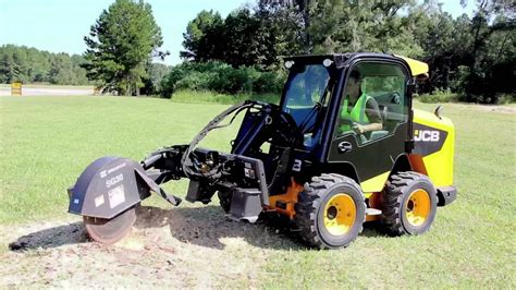 john deere skid steer stump grinder|skid steer mounted tree grinder.